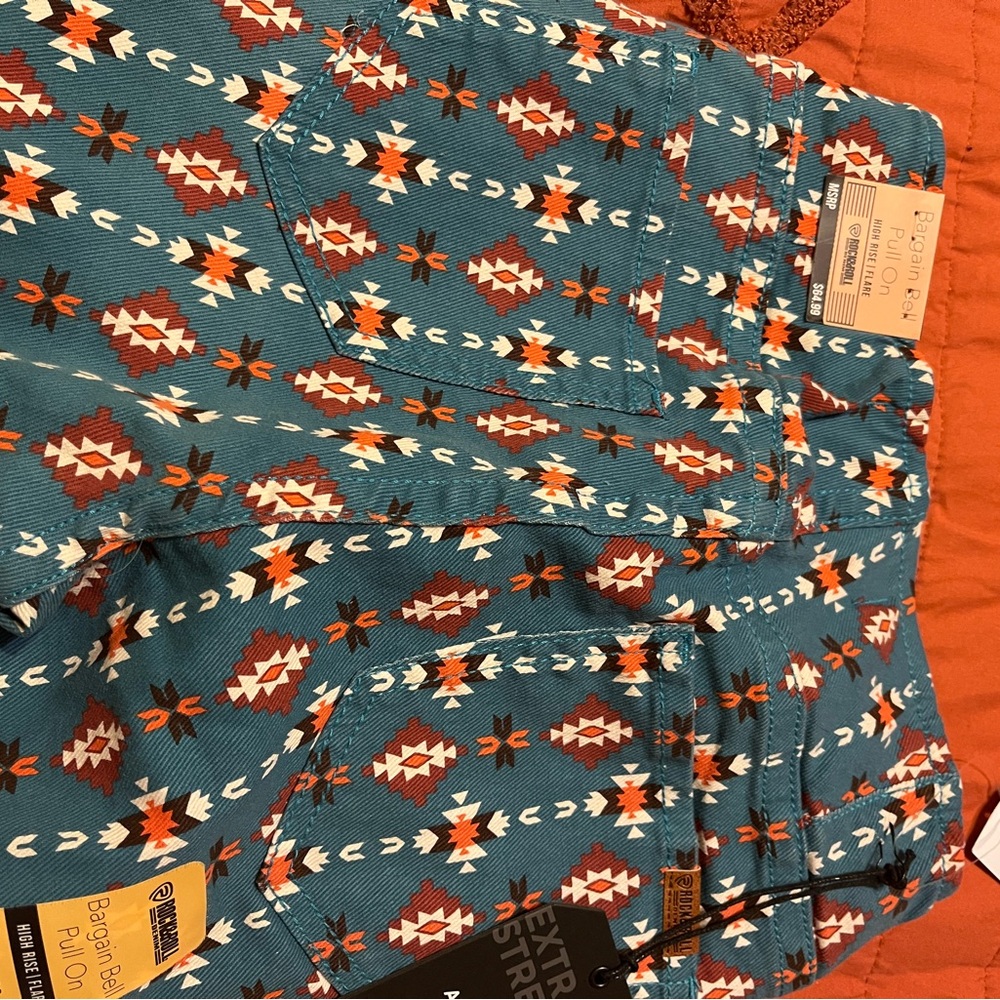 Rock&Roll bell bottom jeans size 25x36 stretch